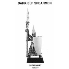 1995 Dark Elf Speraman 7 Marauder Miniatures 75900/7 - metal